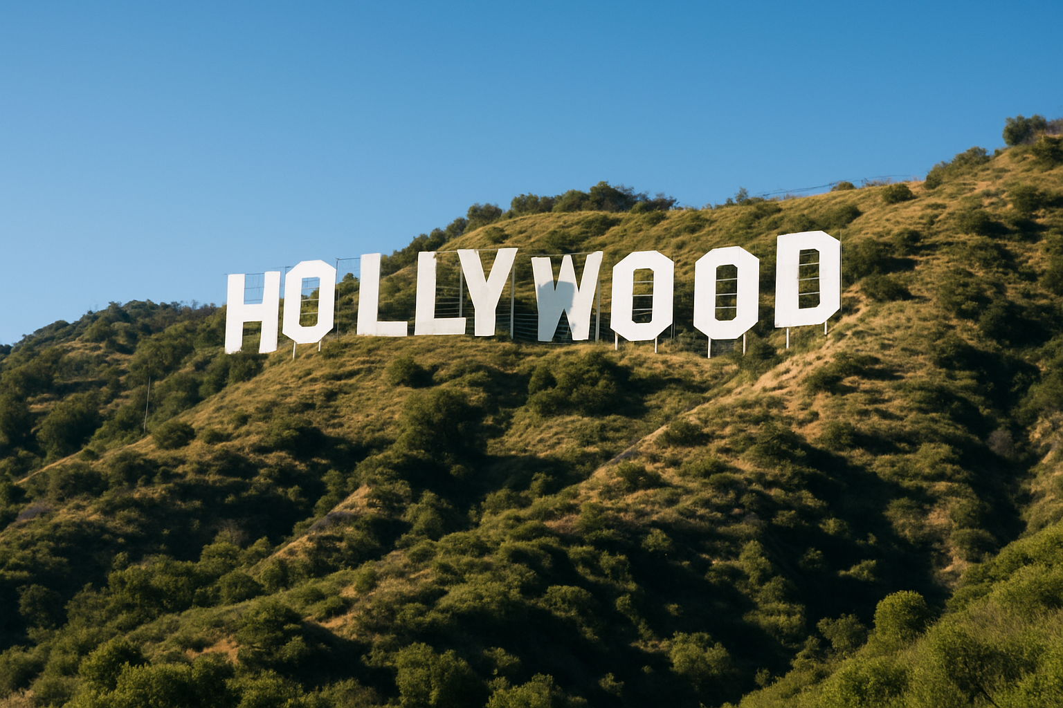 hollywood sign
